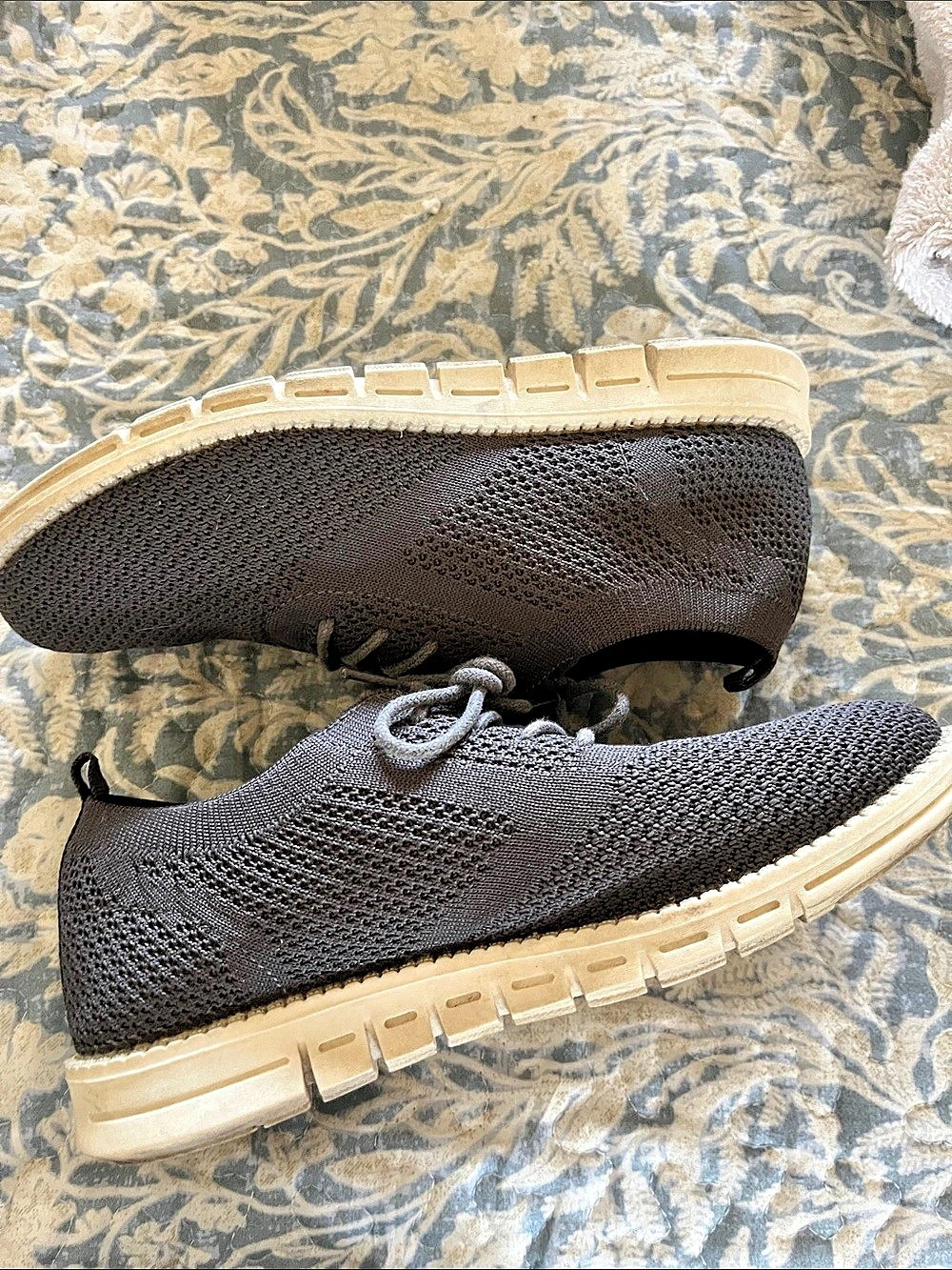 Grey Athleisure Sneakers - Picture 3 of 4